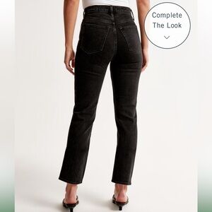 Abercrombie Ankle Straight Ultra High Rise - size 27